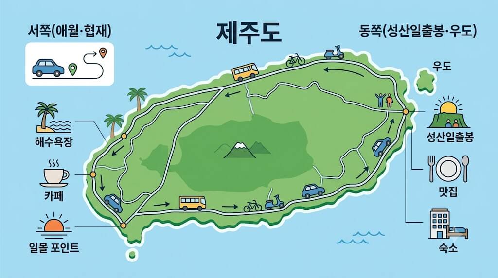 여름 제주 2박3일 코스 지