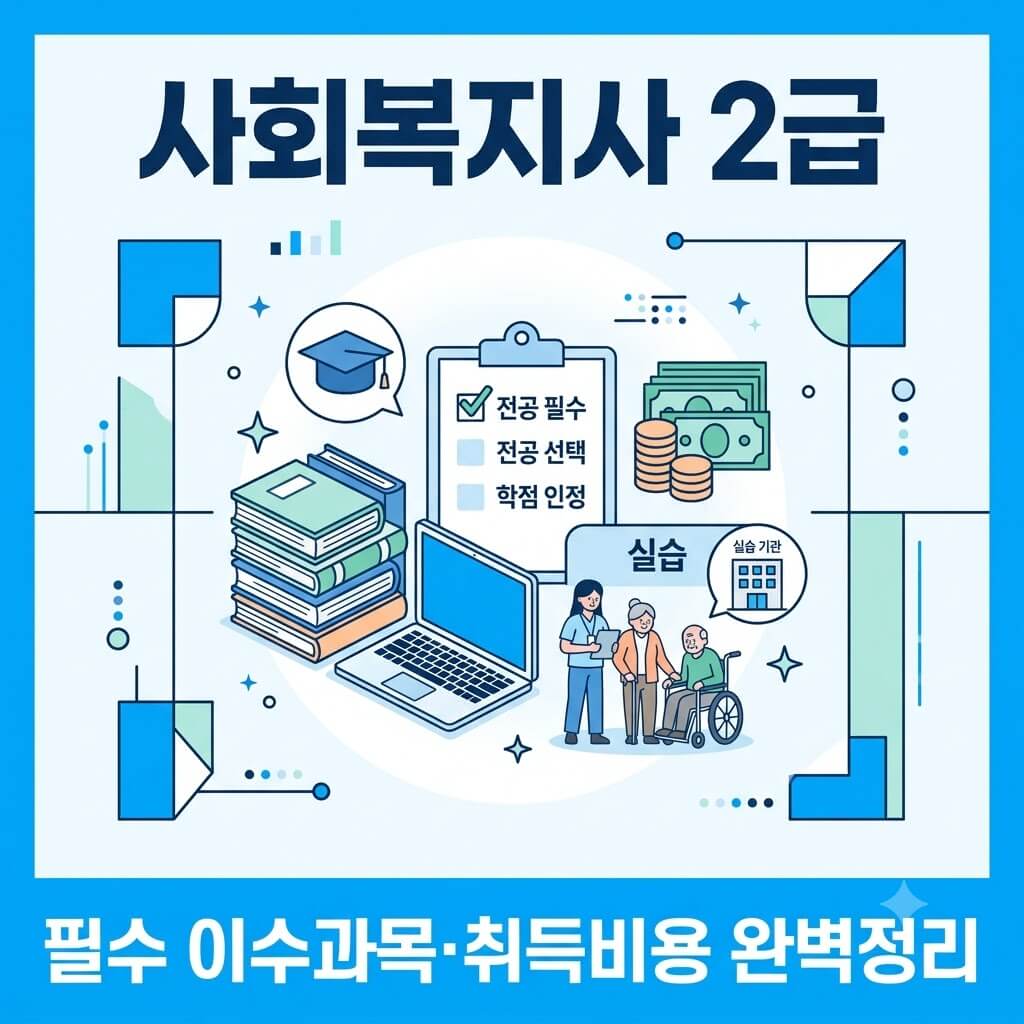 사회복지사2급, 사회복지사2급필수과목