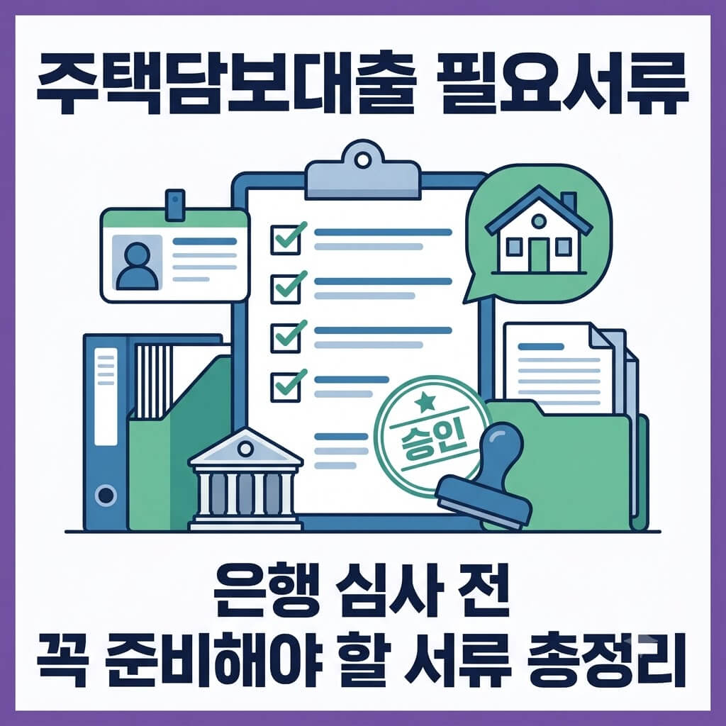 주택담보대출 필요서류