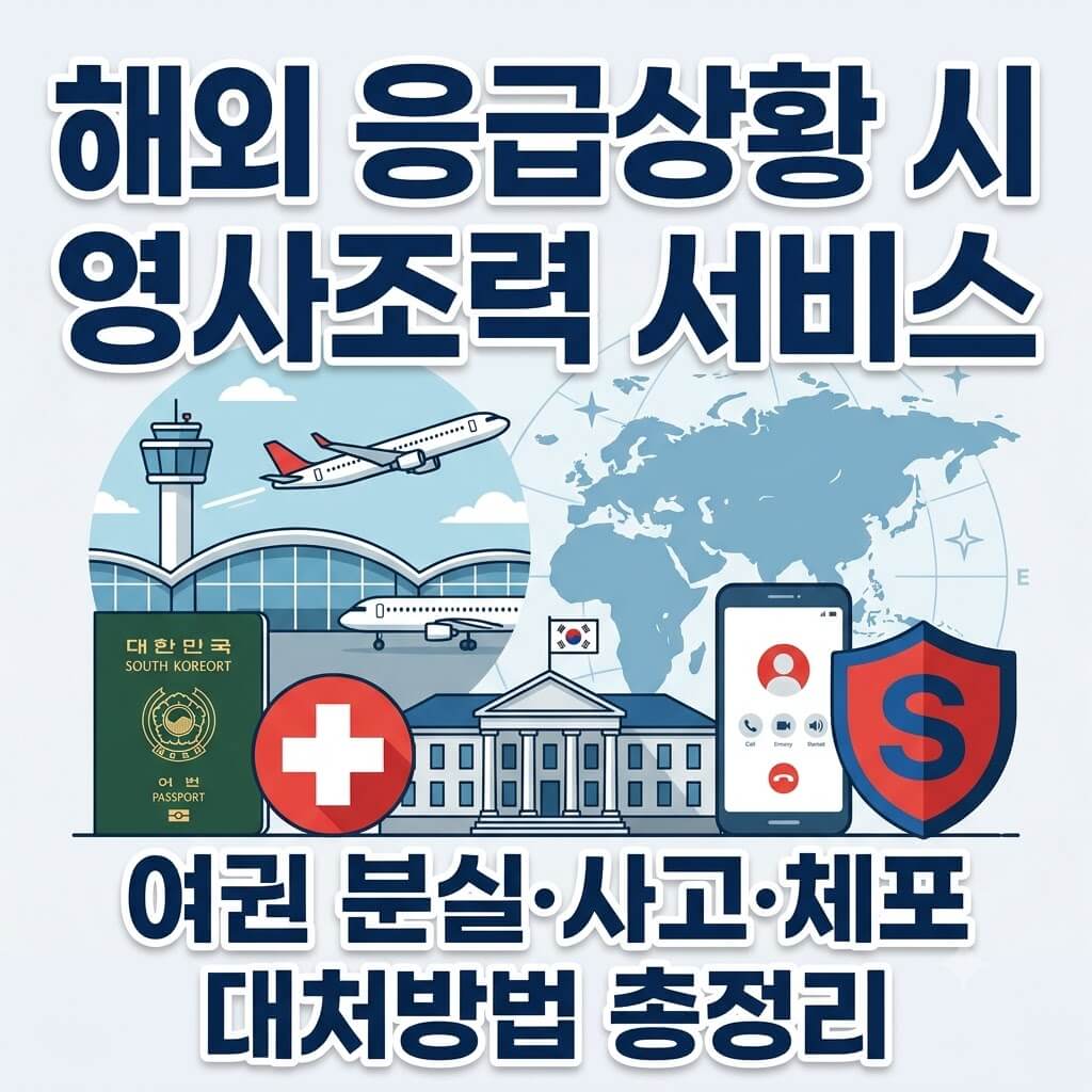 해외 응급상황 시 영사조력 서비스