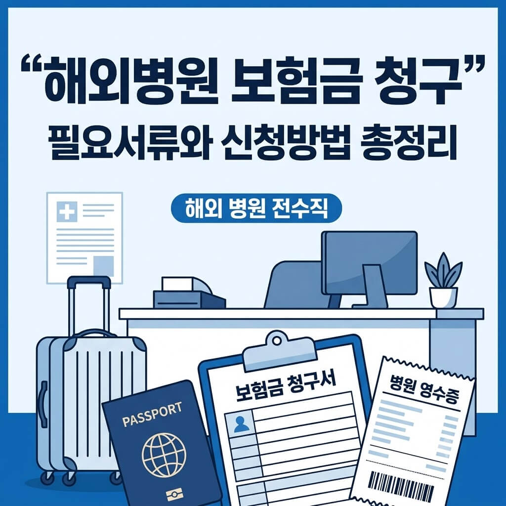 해외병원 여행자 보험 청구