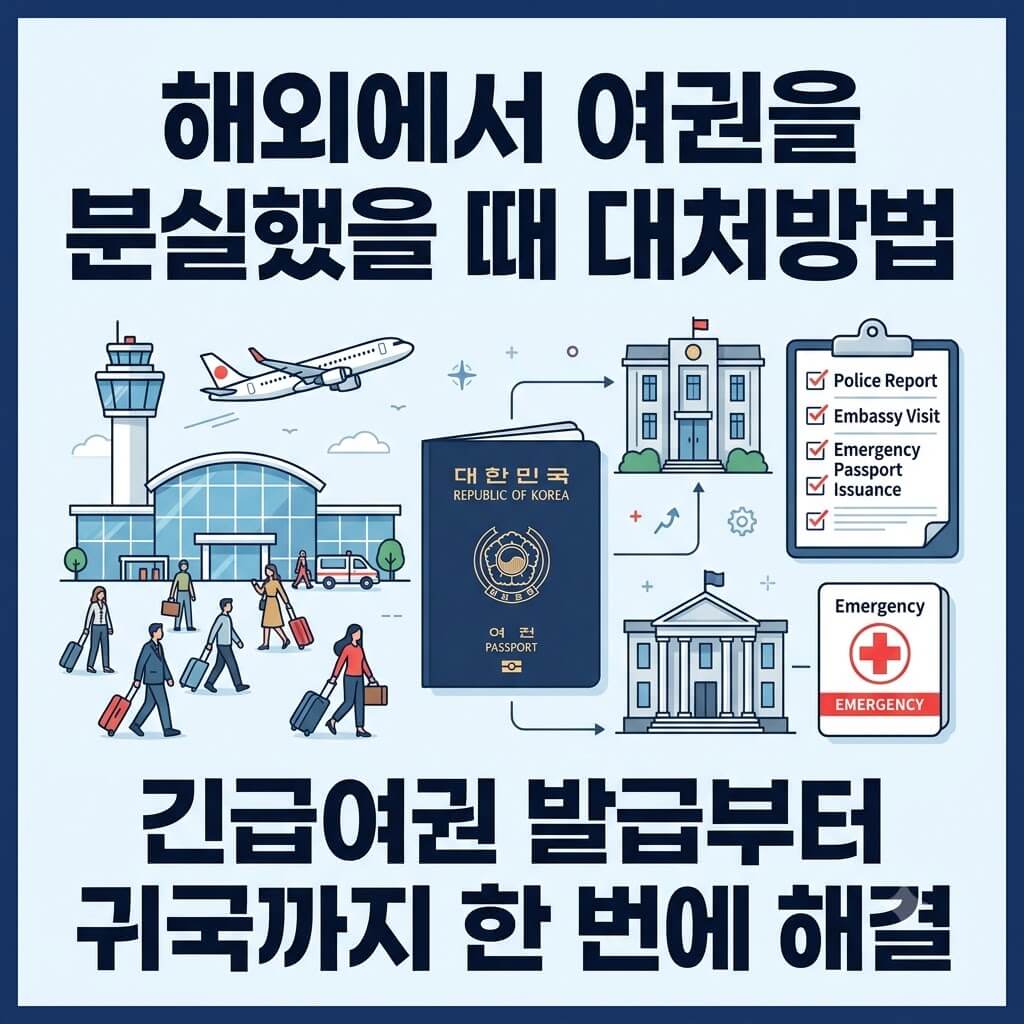 해외에서 여권을 분실했을 때 대처방법