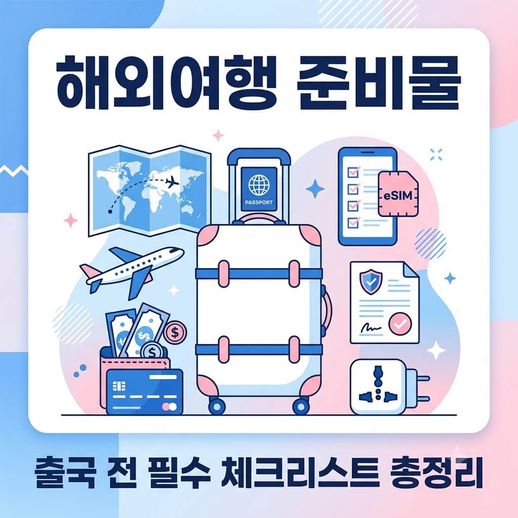 해외여행 준비물