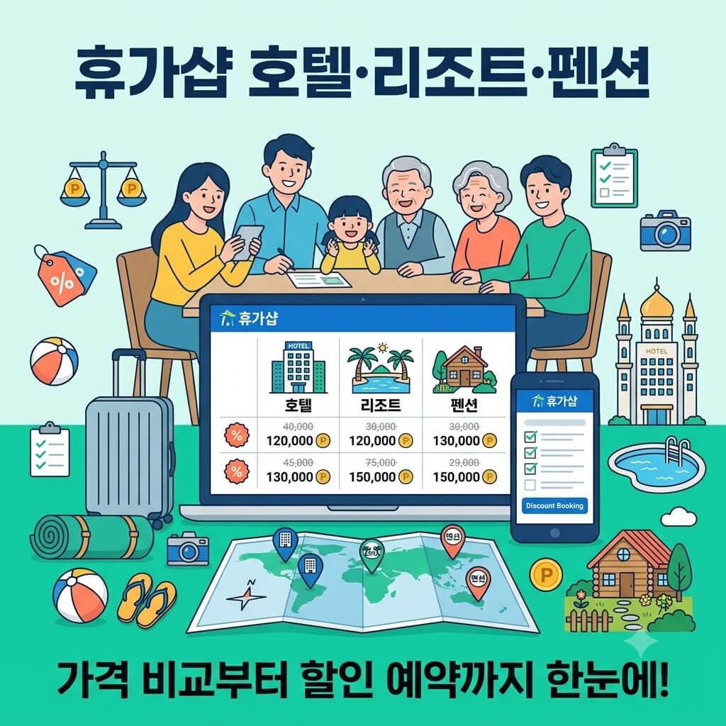 휴가샵 호텔·리조트·펜션 가격 비교